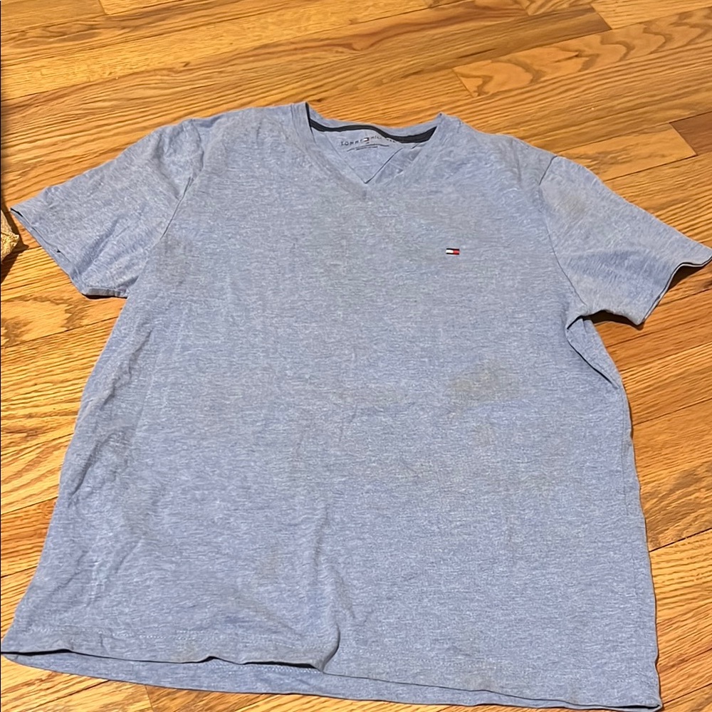 Tommy Hilfiger Men's Blue T-Shirt